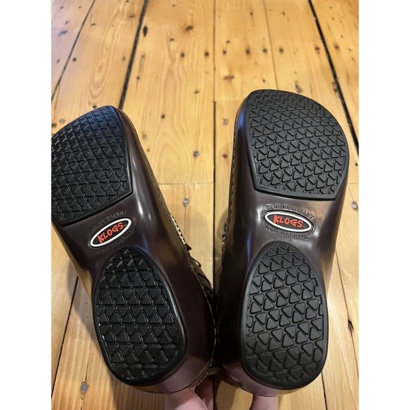 Kravings by Klogs Dark Brown Oil Suede Alpine Boots Womens Size 7 M - Picture 7 of 8